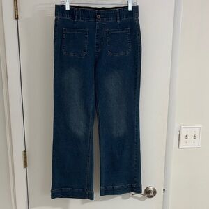 Amazon Dark Blue Flare Jeans